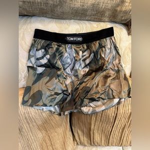 Tom Ford “Military G” camouflage print boxer shorts